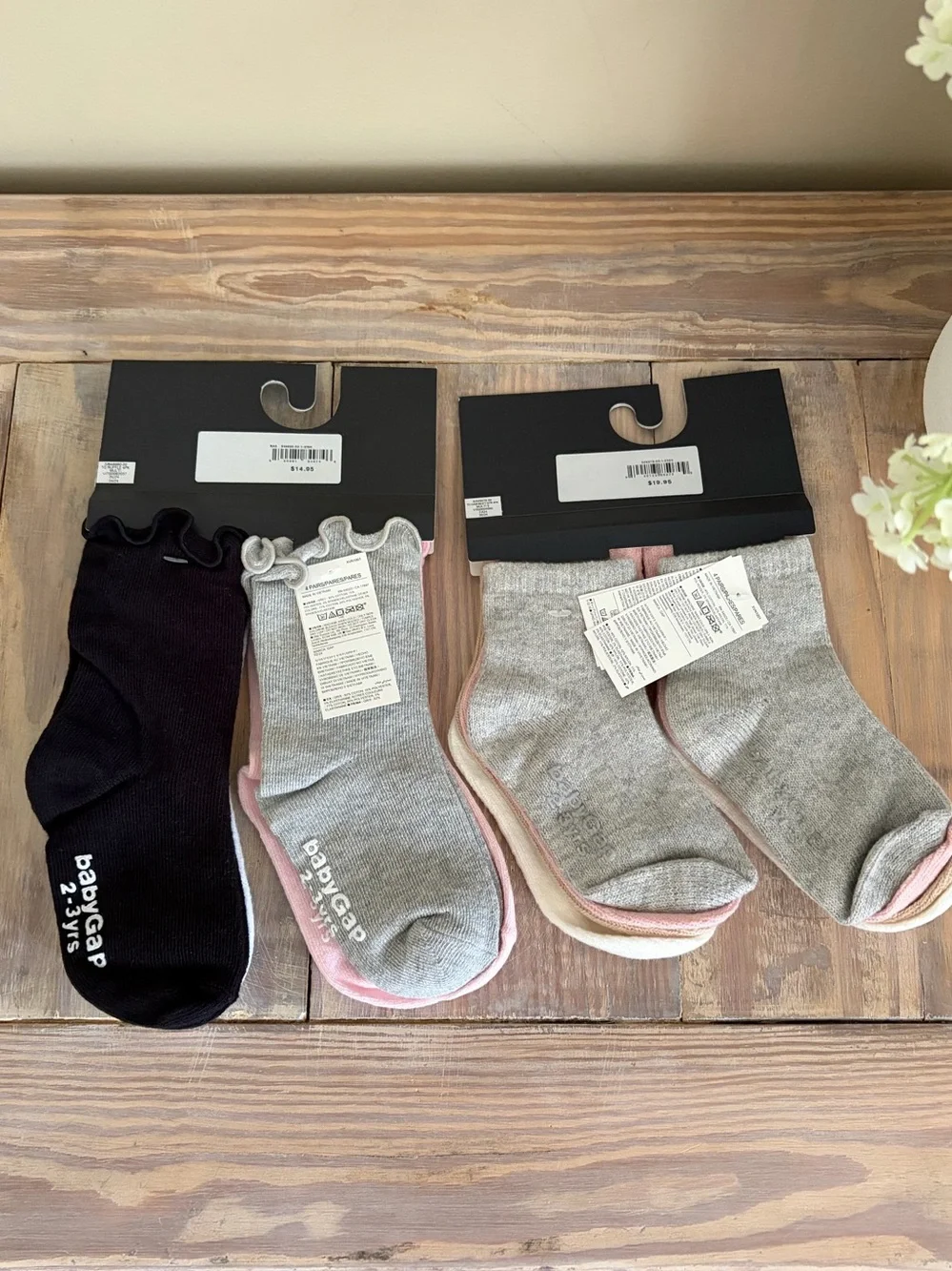 Baby Gap Lot of Girl’s Socks - 2 sets ✨🆕